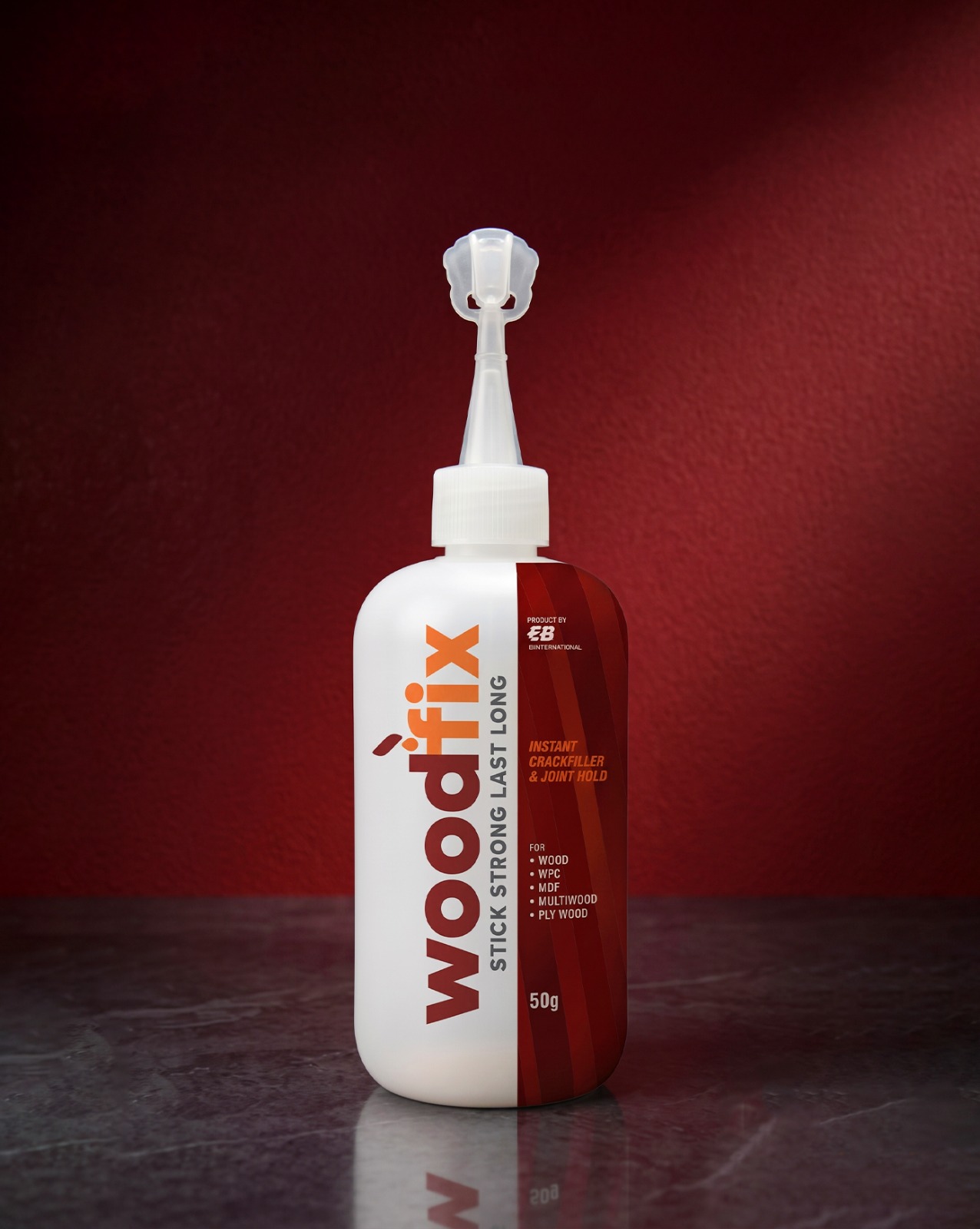 WOOD FIX carpenter's strong adhesive bottle, 50g